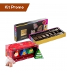 Kit cioccolatini assortiti con tisana piramidi appendibili