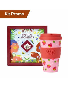 Kit English Tea Shop - Special Moments con tazza Quy Cup fragole 400 ml