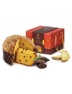 Panettone 8 Cereali Con Gocce Di Cioccolato E Ananas