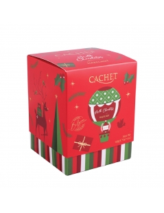 Cioccolatini in scatola regalo natalizia