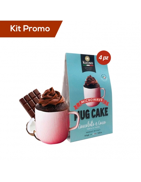 Box 4 mug cake gusto tiramisù