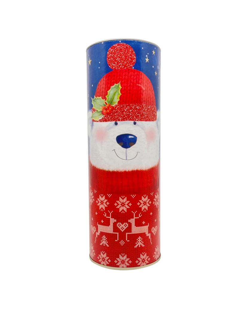 Tubo Orso Polare con Biscotti Limone e Ribes