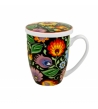 Tisaniera Fiori Etnicochic in confezione regalo