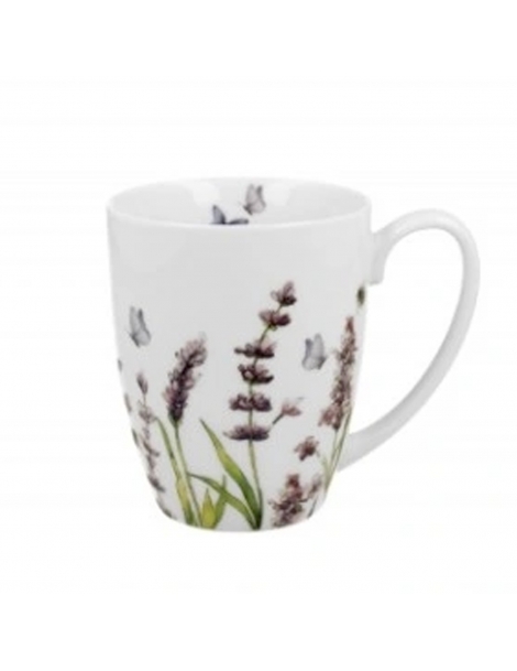 Mug In Porcellana Lavanda Confezione Regalo