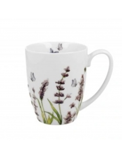 Mug In Porcellana Lavanda Confezione Regalo
