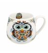 Mug con gufo colorato
