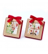 Puzzle di cioccolatini al latte natalizi