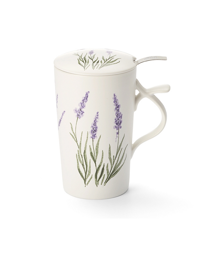Infusiera In Porcellana Lavanda