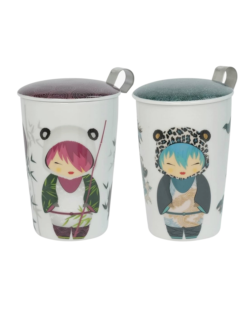 Infusiera In Porcellana Little Animals