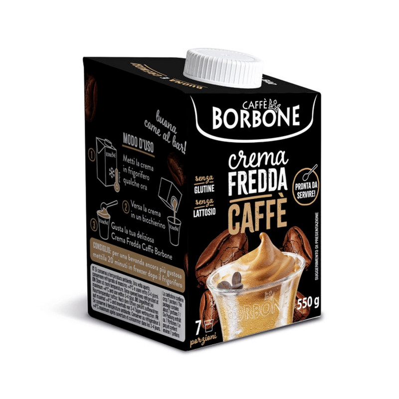 Crema Caffè Borbone, senza glutine e senza lattosio