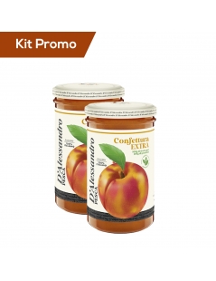 Kit 2 Confetture Di pesche senza Glutine