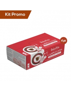 Box 4 astucci di Cappuccino Solubile Al Cioccolato Dolce Vita