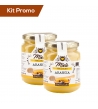 Kit 2 vasetti di Miele D'Arancio Grezzo