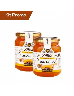 Kit 2 vasetti di Miele Di Eucaliptus