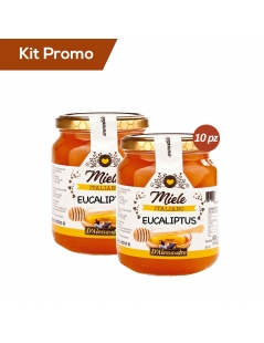 Kit 10 vasetti di Miele Di Eucaliptus