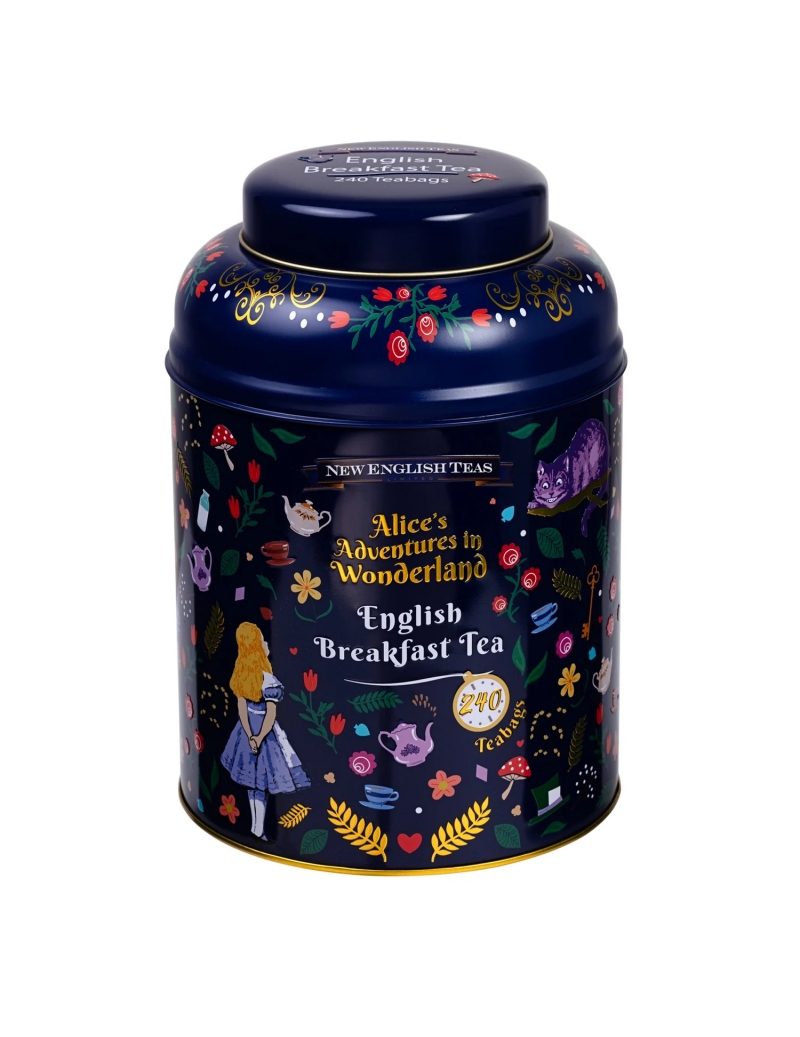 Latta Dark Blue Alice In Wonderland 240 filtri English Breakfast Tea