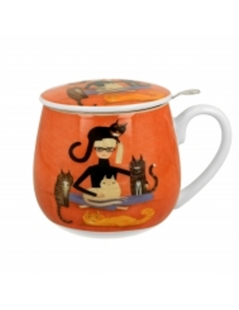 Tisaniera A Botte Cindy e i suoi Gatti