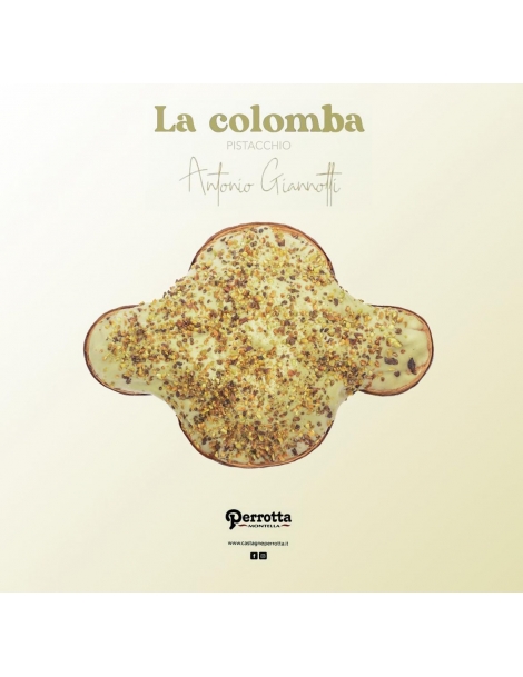 Colomba artigianale al pistacchio Perrotta