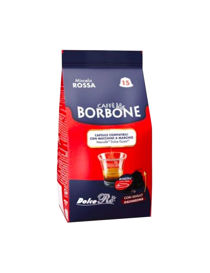 Capsule Dolce Gusto Miscela rossa Borbone