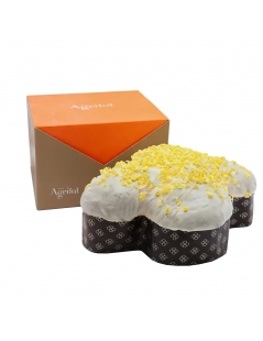 Colomba artigianale Agrilat Al Limone Con Latte e Burro Di Bufala