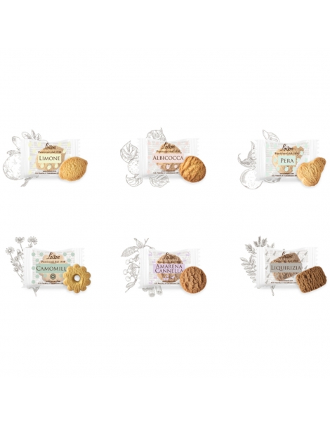 Biscotti Monoporzione 6 Gusti Frutta e meditazione