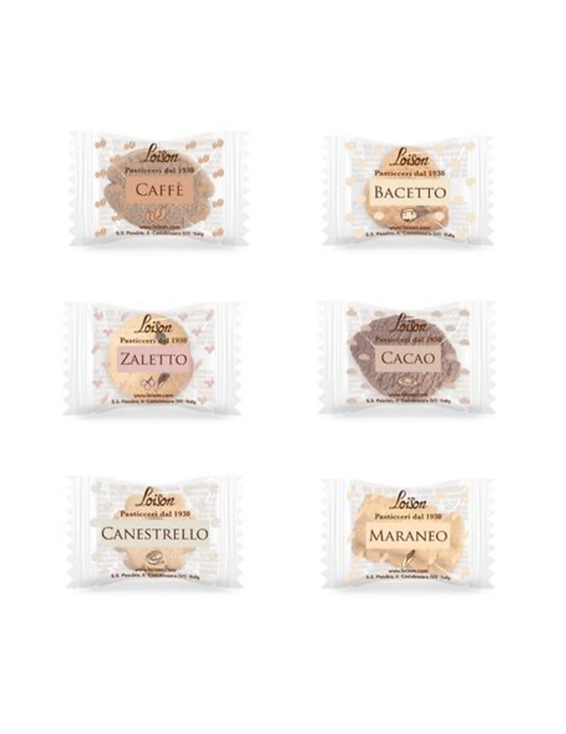 Biscotti Monoporzione 6 Gusti Misti Classici