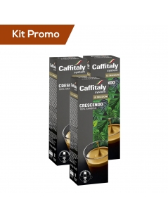 Kit 30 Capsule di caffè Caffitaly Crescendo 100% Arabica