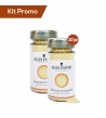 Kit 10 vasetti di zucchero aromatizzato arancia e cannella 90 gr