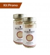 Kit 2 vasetti di zucchero aromatizzato al caramello 90 gr
