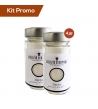 Kit 4 vasetti di zucchero aromatizzato al cocco 90 gr