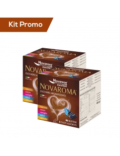 Kit 2 astucci di zucchero aromatizzato, 5 gusti