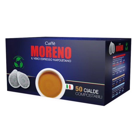 Caffè Moreno 50 Cialde Miscela Aroma Espresso