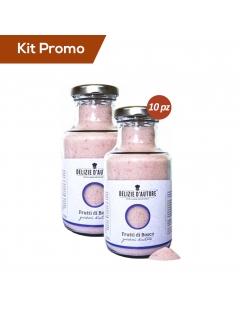 Kit 10 vasetti di zucchero aromatizzato ai frutti di bosco 220 gr