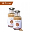 Kit 2 vasetti di zucchero aromatizzato alla cannella 220 gr