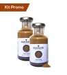 Kit 2 vasetti di zucchero aromatizzato alla liquirizia da 220 gr