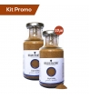 Kit 10 vasetti di zucchero aromatizzato alla liquirizia da 220 gr