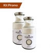 Kit 2 vasetti di zucchero aromatizzato al cocco da 220 gr