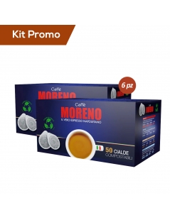 Kit 300 Cialde Caffè Moreno Miscela Aroma Espresso
