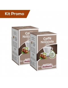 Kit 2 astucci di caffè alla nocciola Sandemetrio