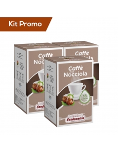Kit 3 astucci di caffè alla nocciola Sandemetrio