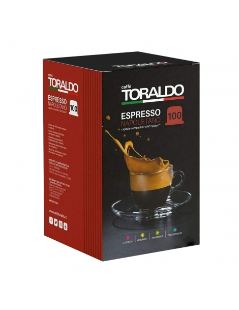 Capsule Caffè Toraldo Uno System, miscela Cremosa