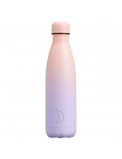Chilly's Bottle, 500 Ml sfumata lilla e rosa