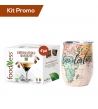 Kit 4 confezioni espresso shakerato Foodness con omaggio tazza termica Legami