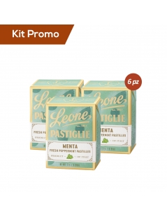 Kit 6 scatoline di pastiglie Leone alla menta