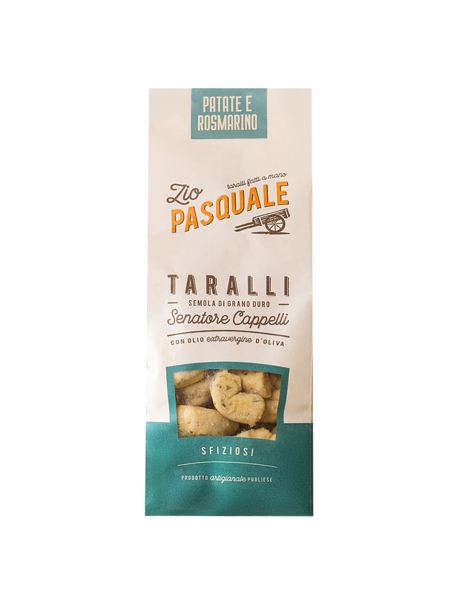 Taralli Pugliesi al gusto patate e rosmarino, Zio Pasquale