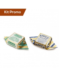 Kit 500 gr di caramelle Fallani al gusto menta e anice