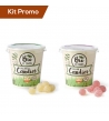 Kit 2 vasetti di caramelle Fallani al gusto mirtillo e eucalipto Bio