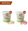 Kit 10 vasetti di caramelle Fallani al gusto mirtillo e eucalipto Bio
