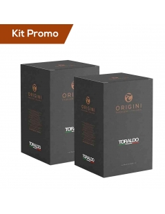 Kit 100 Cialde caffè Toraldo, miscela origini