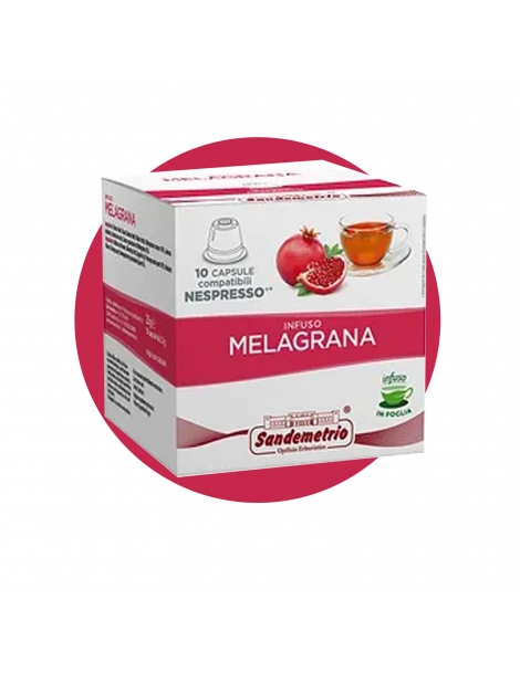Sandemetrio - Capsule compatibili nespresso infuso melagrana